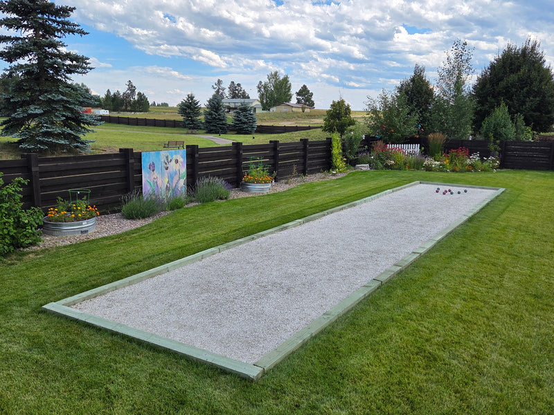 Bocce court project