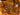 Crystal Amber Fire Glass