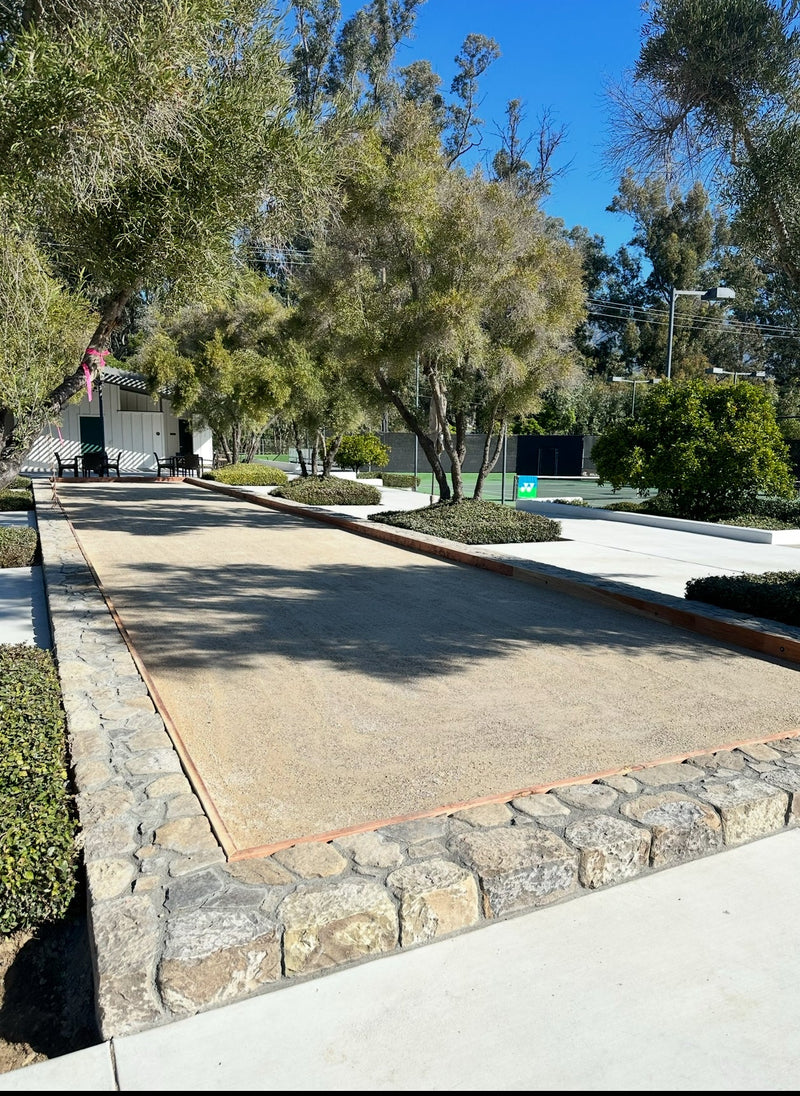 Bocce court project