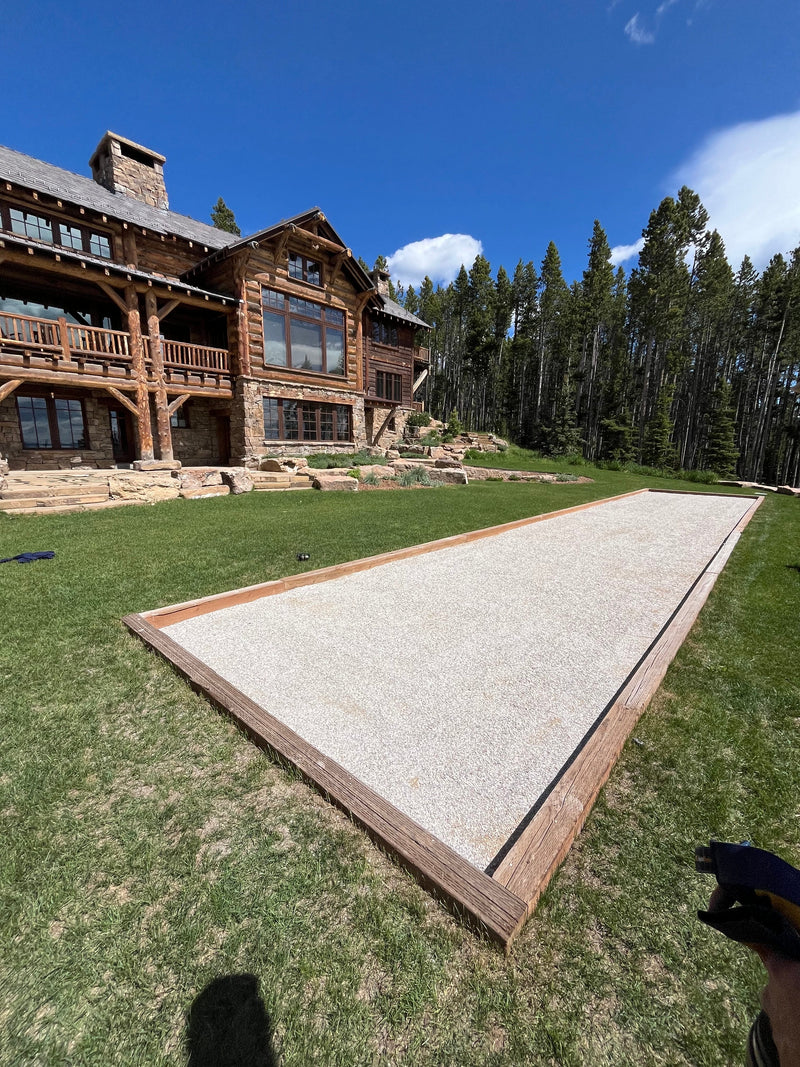 Bocce court project