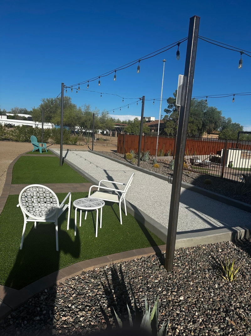 Bocce court project